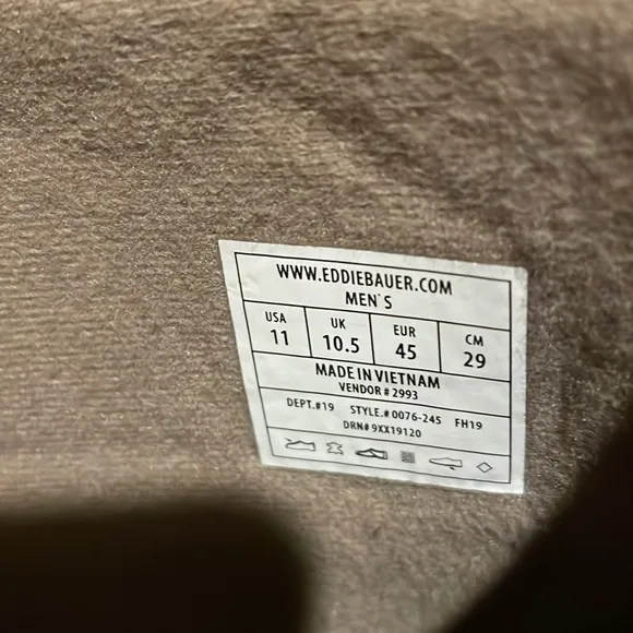 Eddie Bauer Hunt Pac 6” duck boots size 11