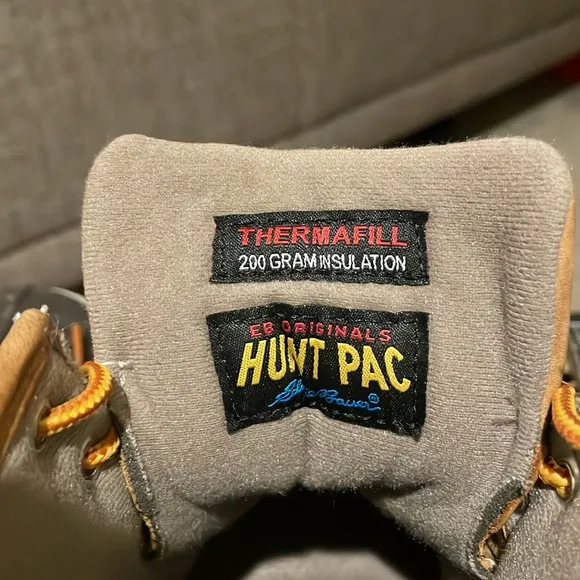 Eddie Bauer Hunt Pac 6” duck boots size 11