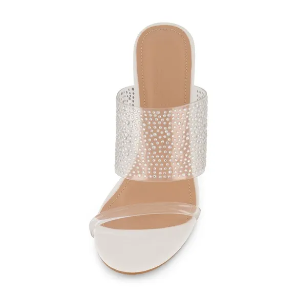 Elegant Clear Heeled Sandals
