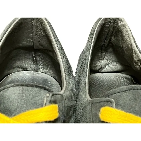 Emerson Fry Woman Suede/Leather  Daily Trainers Navy/ Mustard Portugal EU 36