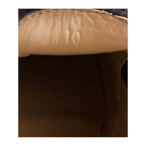Everlane Black Leather Street Shoe Comfort Slip On Size 10