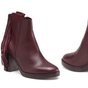 FABIANELLI ITALIAN SHOEMAKER Fringed Leather Boots