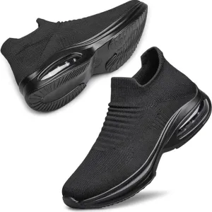 Fashion sneakers comfortable slip on air cushion platform