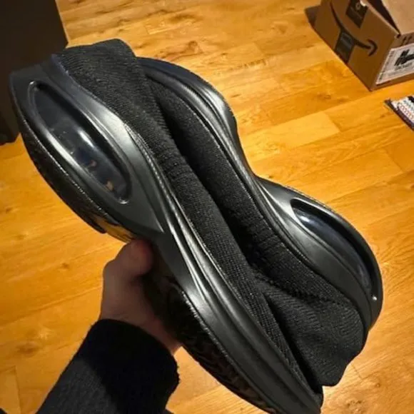 Fashion sneakers comfortable slip on air cushion platform