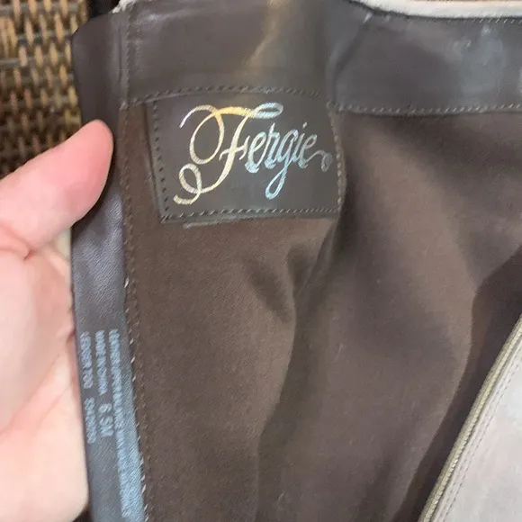 Fergie Ledger Too Heeled Boots Size 6.5