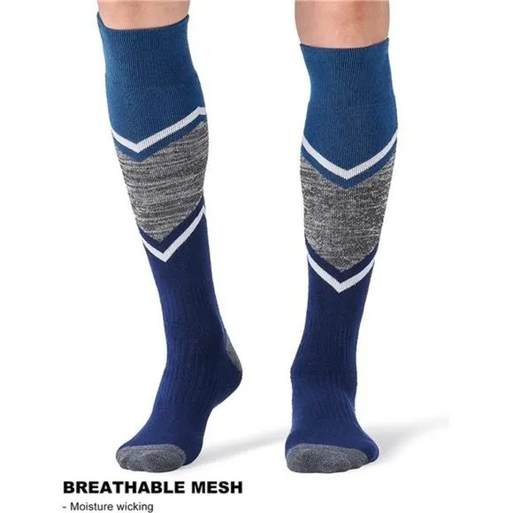 FITRELL 2/3 Pack Ski Socks for Skiing Snowboarding, Full Cushioned Winter Wool
