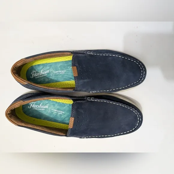 Florsheim Blue Casual Slip-On Loafers