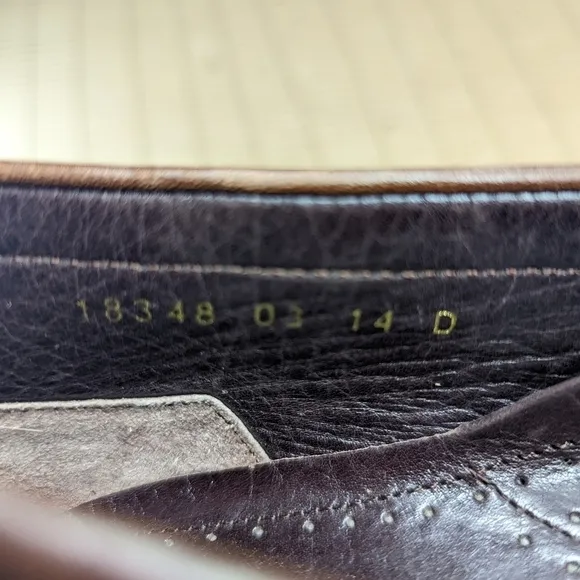 Florsheim IMPERIAL brown leather Venetian Loafers men's size 14D