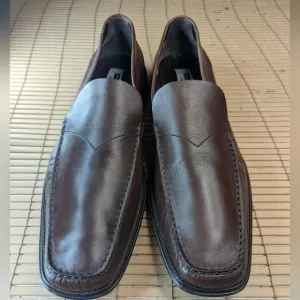 Florsheim IMPERIAL brown leather Venetian Loafers men's size 14D