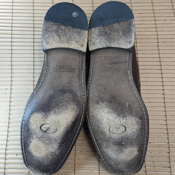 Florsheim IMPERIAL brown leather Venetian Loafers men's size 14D
