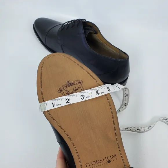 Florsheim Memory Foam Leather Lace Up Like New