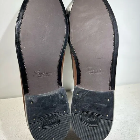 FLORSHEIM Pisa Tassel Loafers 18469 Size 10D Brown Leather Crocodile new