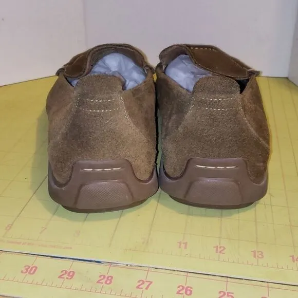 Florsheim brown leather loafers