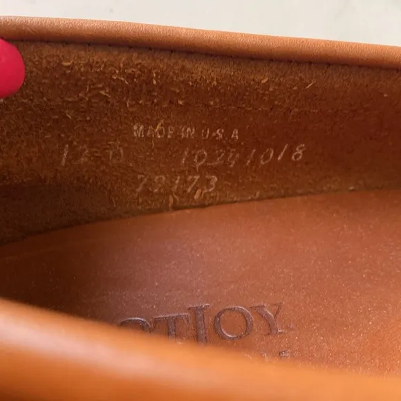Footjoy Brown Leather Loafers