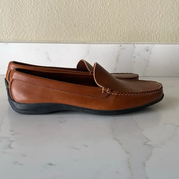 Footjoy Brown Leather Loafers