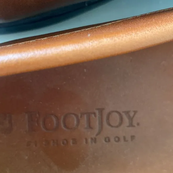 Footjoy Brown Leather Loafers