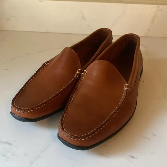 Footjoy Brown Leather Loafers