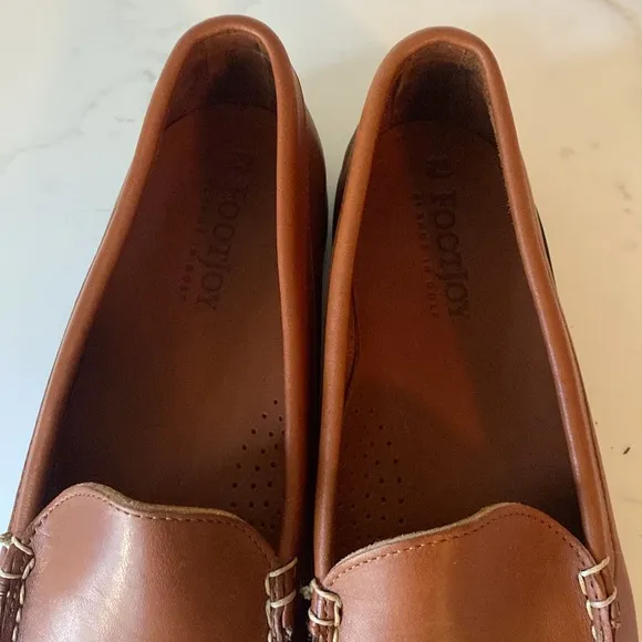 Footjoy Brown Leather Loafers
