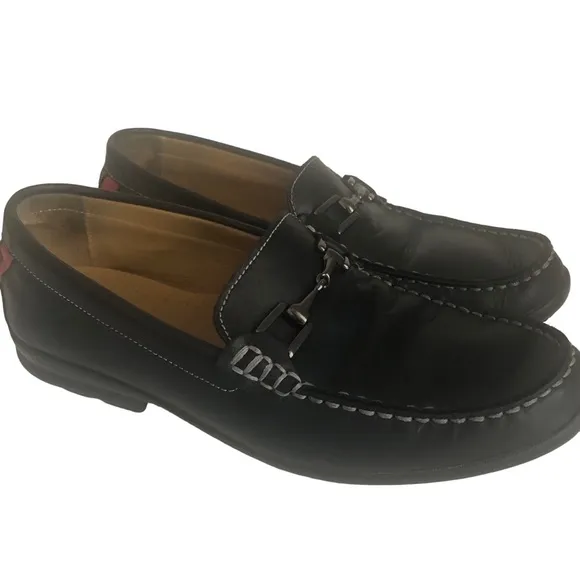FootJoy Club Casual Leather Slip-On Horsebit Loafers Shoes
