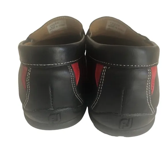 FootJoy Club Casual Leather Slip-On Horsebit Loafers Shoes