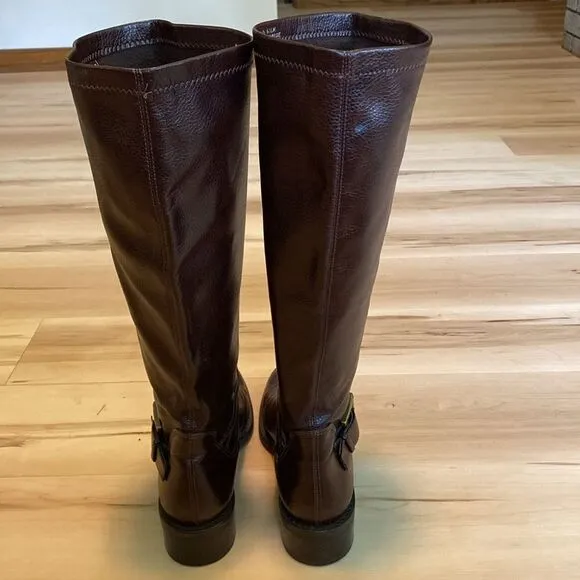 Franco Sarto brown knee height boots. Size 6 1/2 M