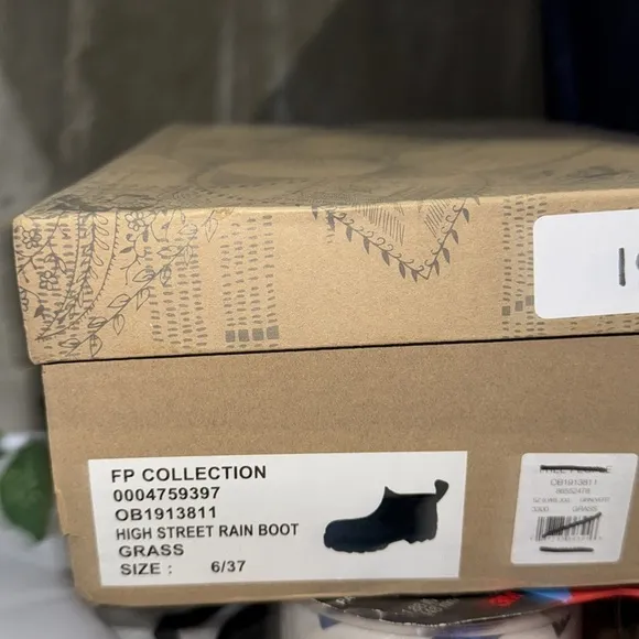 Free People High Street Rain Boots (6-A0008) (9-S5) (6-S5)