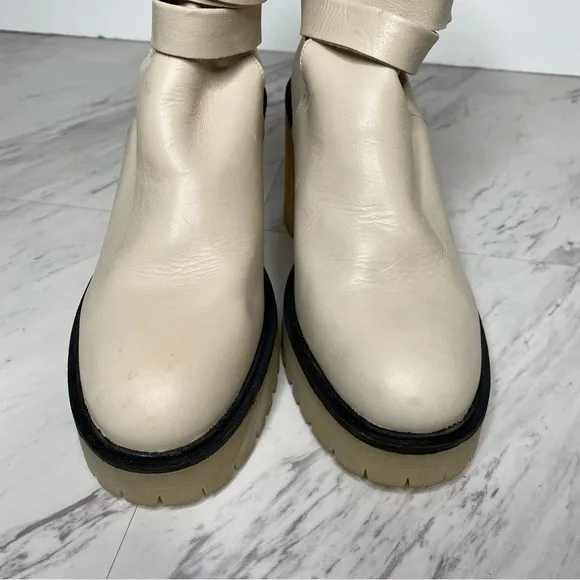 Free People Jesse Frost Strappy Heeled Boot 8.5