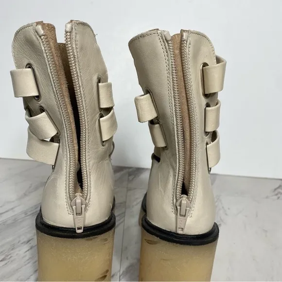 Free People Jesse Frost Strappy Heeled Boot 8.5