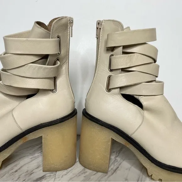 Free People Jesse Frost Strappy Heeled Boot 8.5