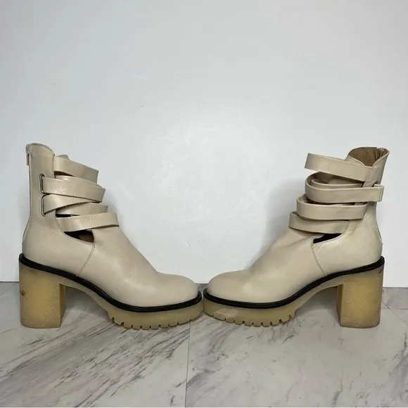 Free People Jesse Frost Strappy Heeled Boot 8.5