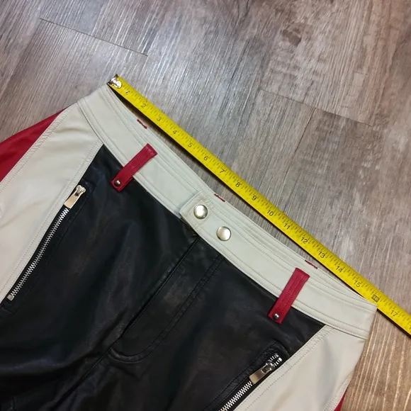 FREE PEOPLE Photo Finish Vegan Moto Shorts NWT