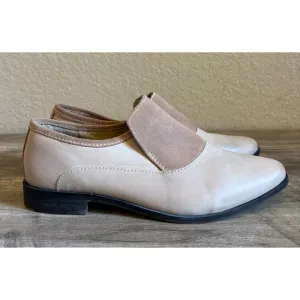 Free People Slip-On Leather Loafers