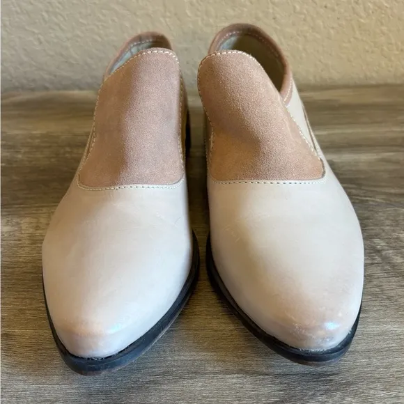 Free People Slip-On Leather Loafers