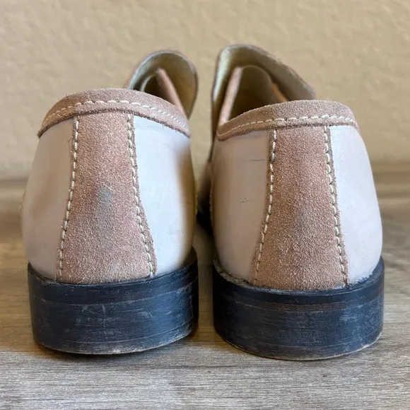 Free People Slip-On Leather Loafers