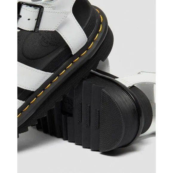 Free People x Dr. Martens Blaire Hydro Leather Flatform Gladiator Sandals