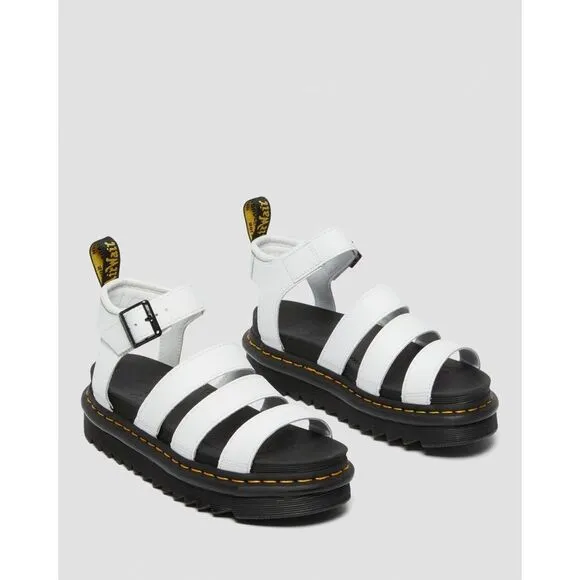 Free People x Dr. Martens Blaire Hydro Leather Flatform Gladiator Sandals
