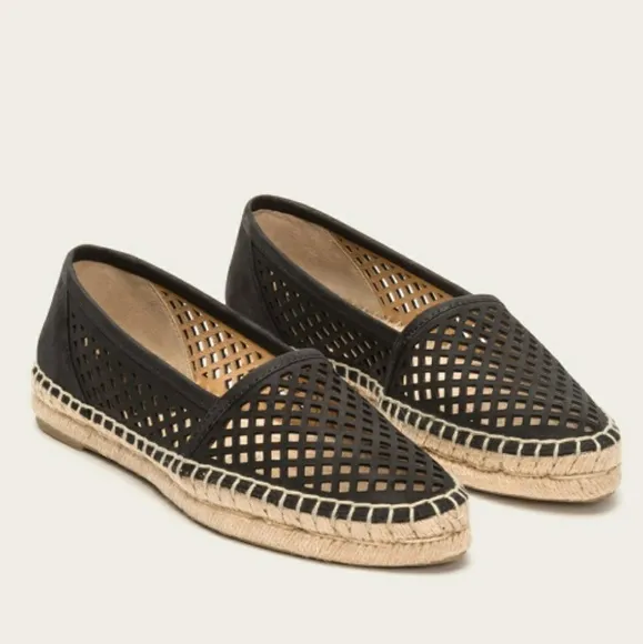 FRYE lee a-line perforated espadrilles women’s slip on shoes