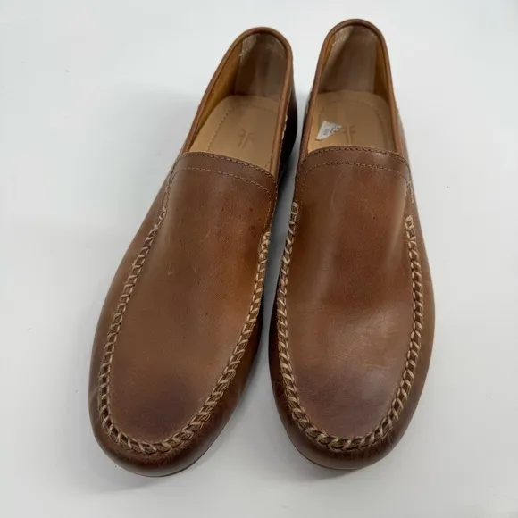 Frye Lewis Venetian Loafers in Tan