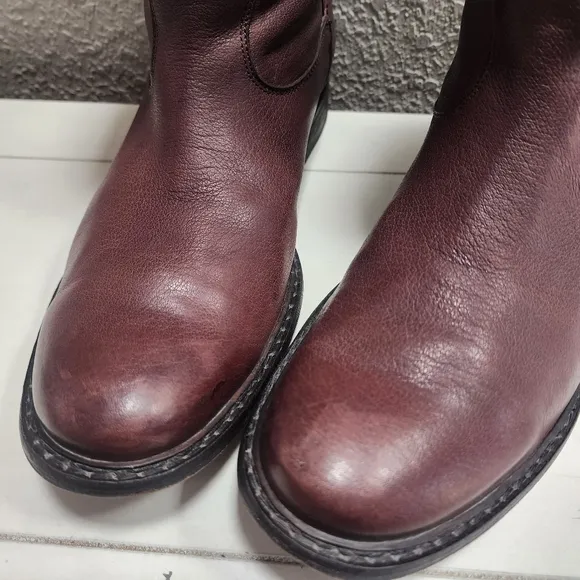 FRYE Marco Roper Dark Brown Leather Men's Western/Boho Boots 87982 Sz 11D