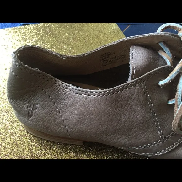 FRYE OXFORD Loafers TAN CLASSY CHIC LUX 8 PREPPY