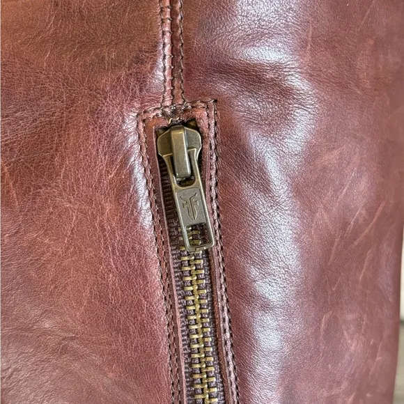Frye Sarah Over-the-Knee Leather Boots