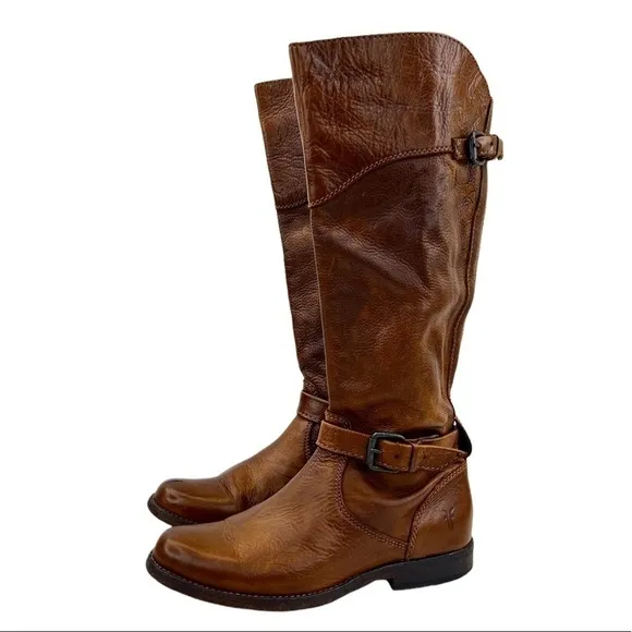 Frye Women’s Brown Phillip Riding Boots