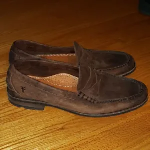 Frye Brown Leather Loafers