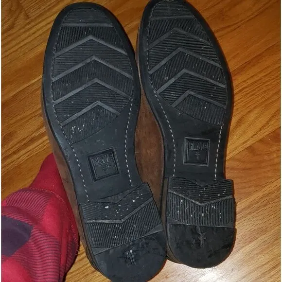 Frye Brown Leather Loafers