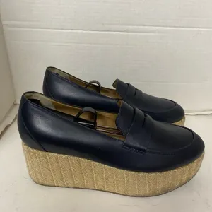 Gabriella Hearst Brucco Leather Platform Loafers Sz 41