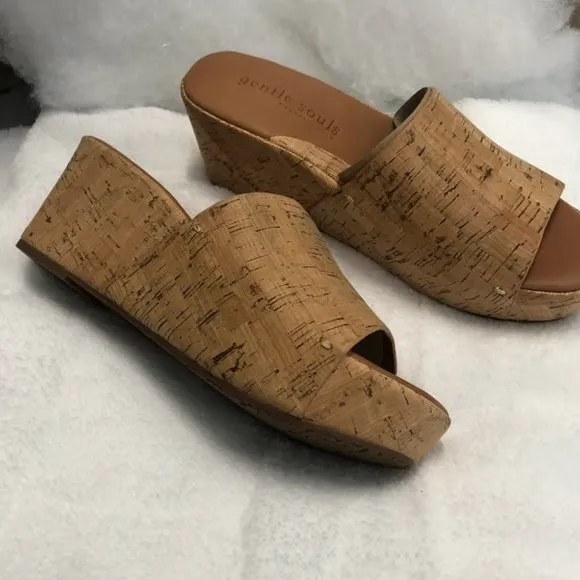 GENTLE Souls by Kenneth Cole - Natural Forella Platform Sandals