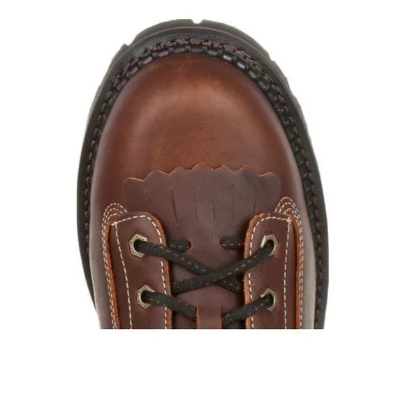 Georgia Boot AMP‎ LT Logger Composite Toe Low Heel Waterproof Work Boot Size 14W