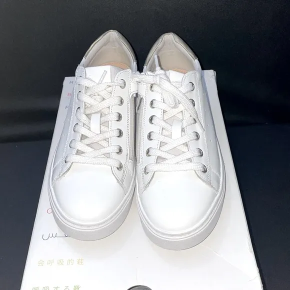 Geox Respira Nashik White &amp; Gold size EU36 4 US sneakers