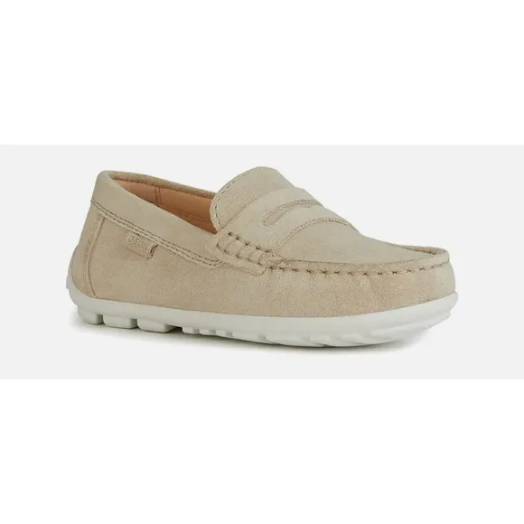 Geox Women’s Beige Loafers, Size 38 or 7.5