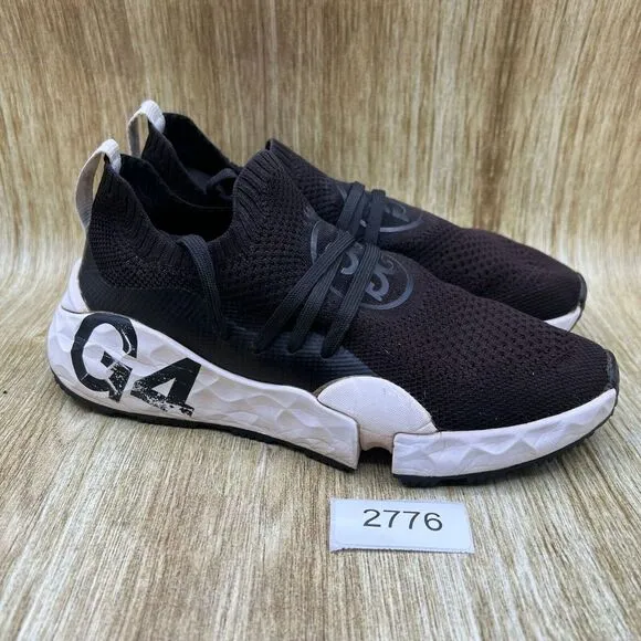 G/Fore MG4.1 Men's Size 7.5 Fore Play Black‎ White Spikeless Golf Shoes Sneakers